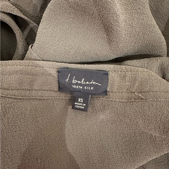 T.Babaton silk blouse - Picture 5 of 5